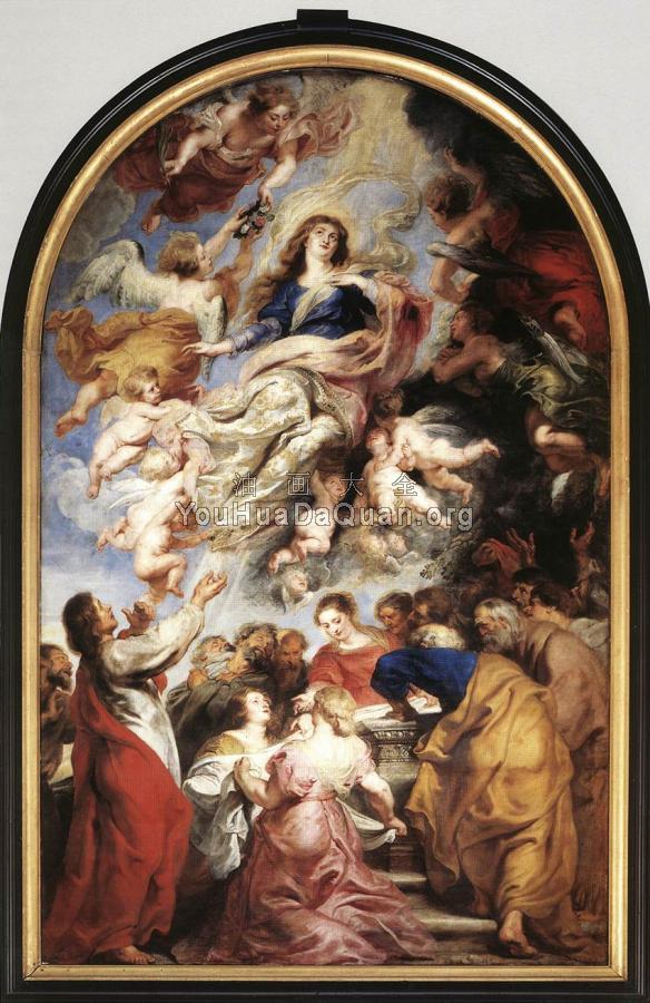 Assumption of the Virgin - 彼得·保罗·鲁本斯